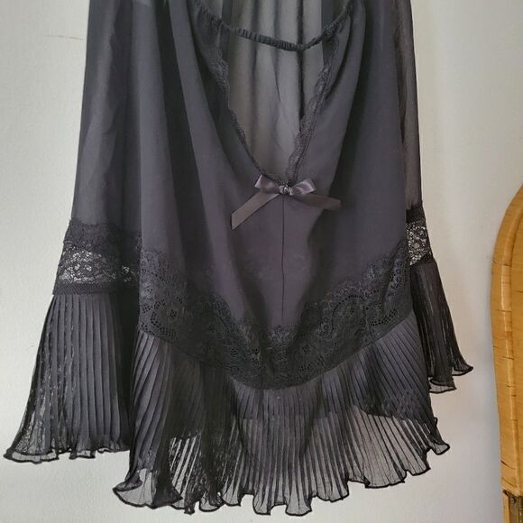 Linea Donatella Black Teddy Lingerie L - Picture 4 of 7